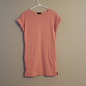 Vici coral dress with pockets